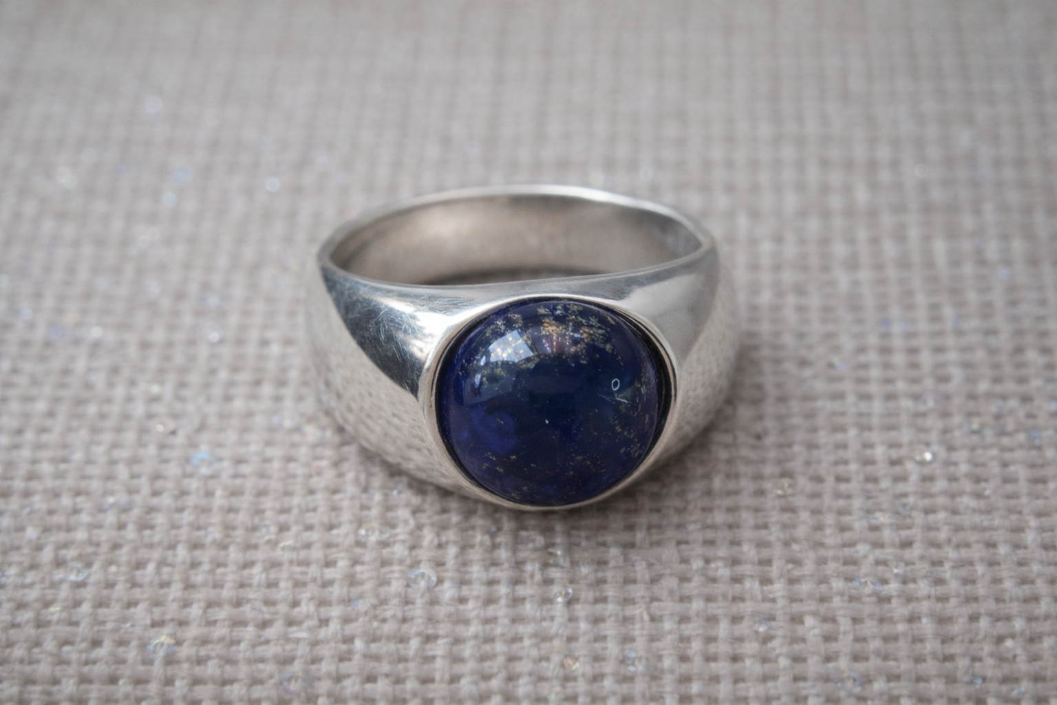 【受注制作・一点もの】ラピスラズリ × Silver925 リング ― 真実と叡智に還る、共鳴の指輪 ―