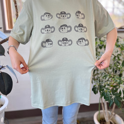 のこり染×ドアラTシャツ 5枚目の画像