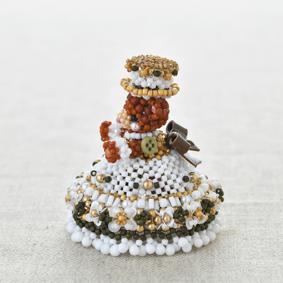 【手作りキット】パーティーテディベアクリスマスセット～Millie・Theodore～ 14枚目の画像