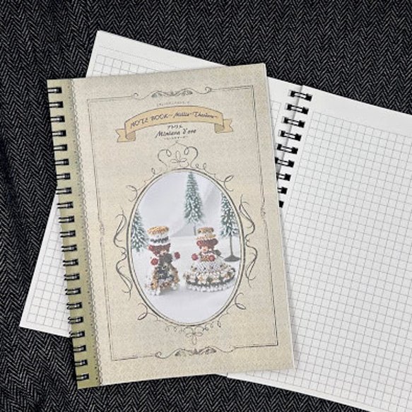 【手作りキット】パーティーテディベアクリスマスセット～Millie・Theodore～ 18枚目の画像