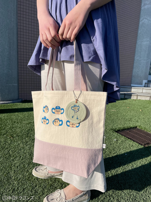 のこり染×ドアラトートバッグ 5枚目の画像