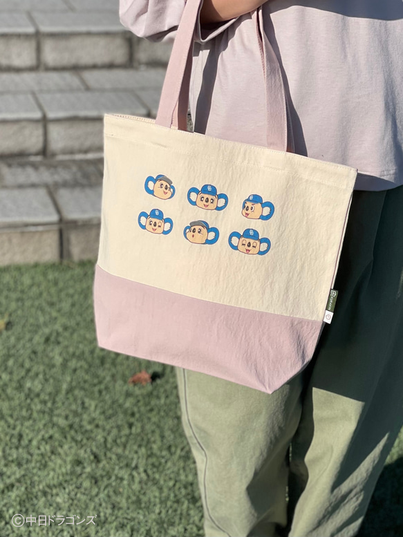 のこり染×ドアラトートバッグ 3枚目の画像