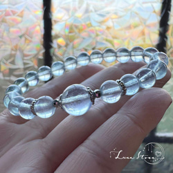 極上品質 大玉 マダガスカル産 レインボームーンストーン 天然石 ブレスレット 極上品質 マダガスカル産 レインボームーンストーン 天然石