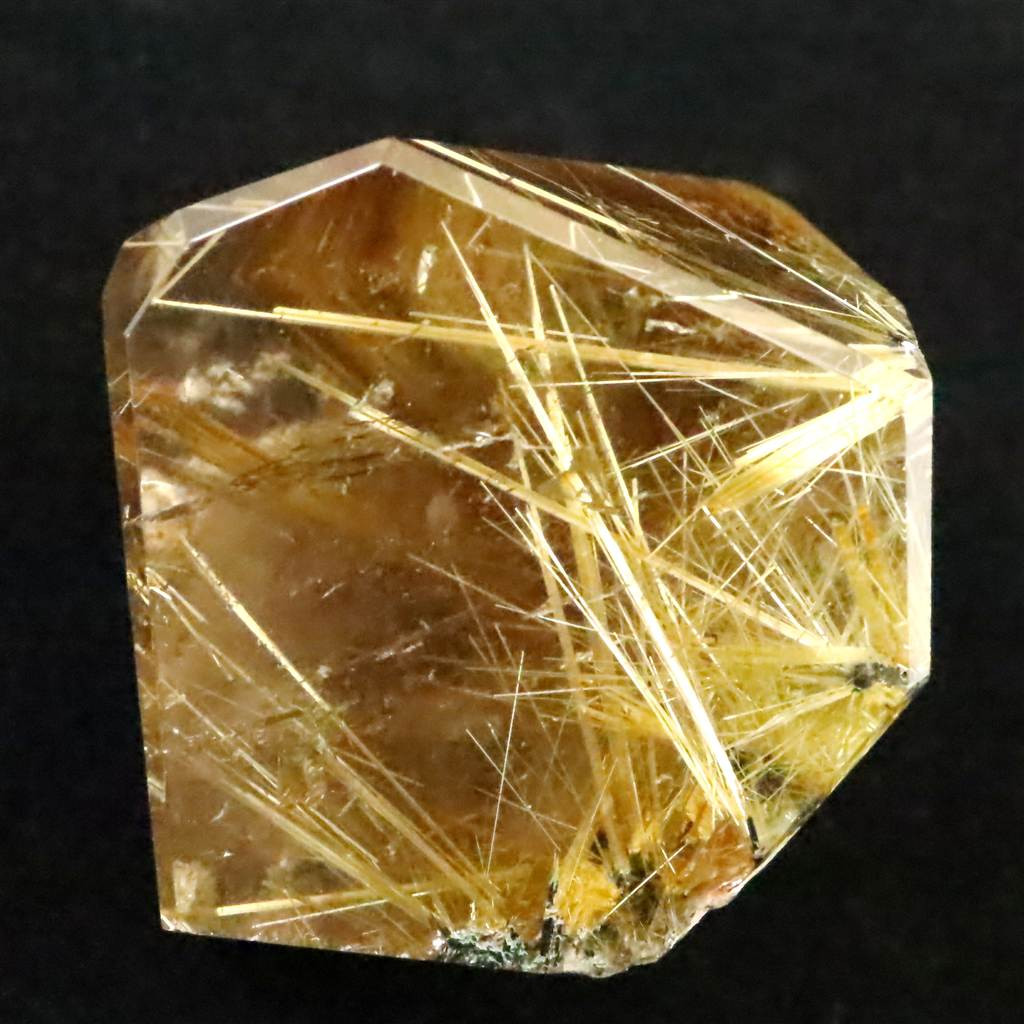 ゴールド タイチンルチルクォーツ  ポリッシュ 94.8g #35938