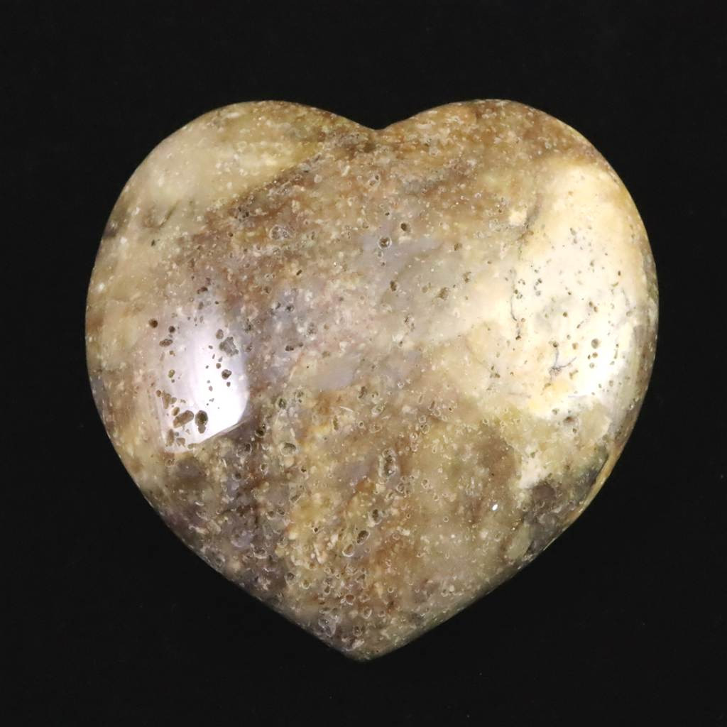 H&E社 サークルストーン  60mmハート  104.9g #33936