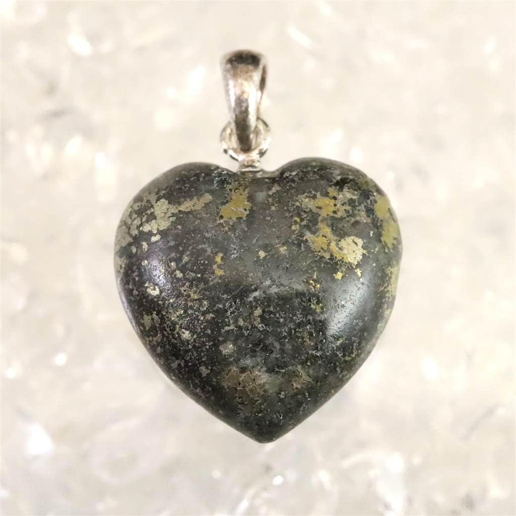 H&E社 ヒーラーズゴールド 15mmハート ペンダント  3.0g #42856