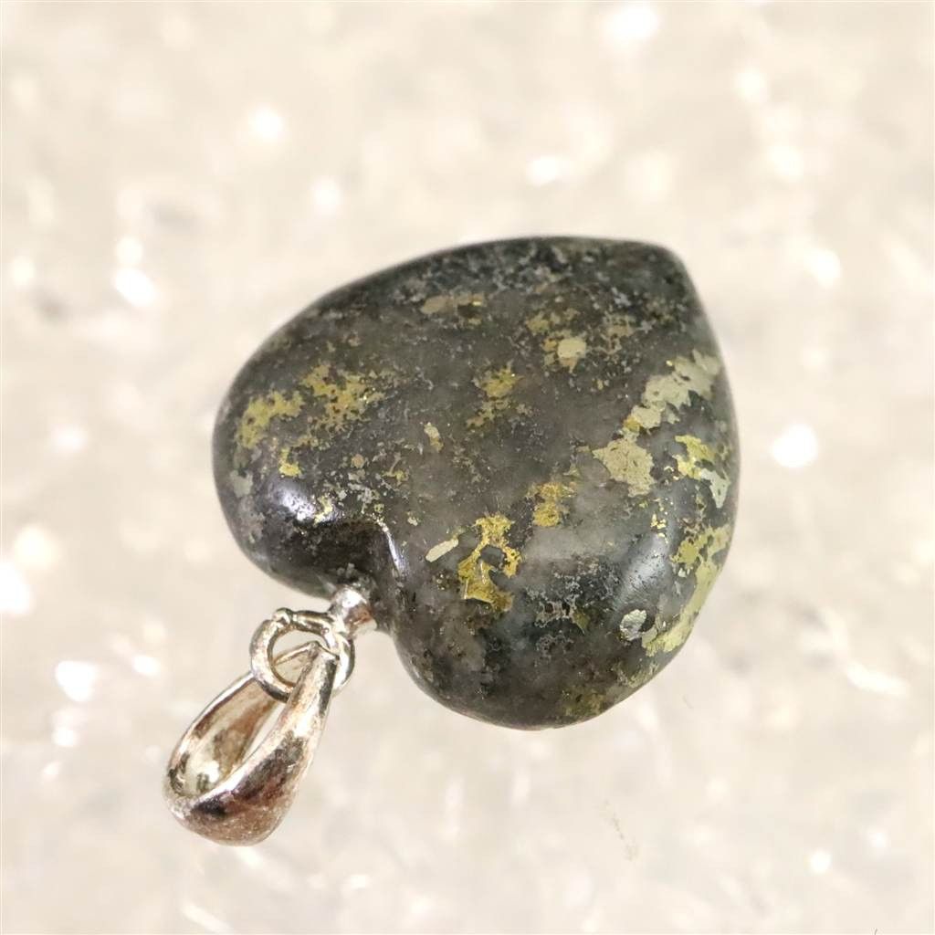 H&E社 ヒーラーズゴールド 15mmハート ペンダント  3.0g #42856