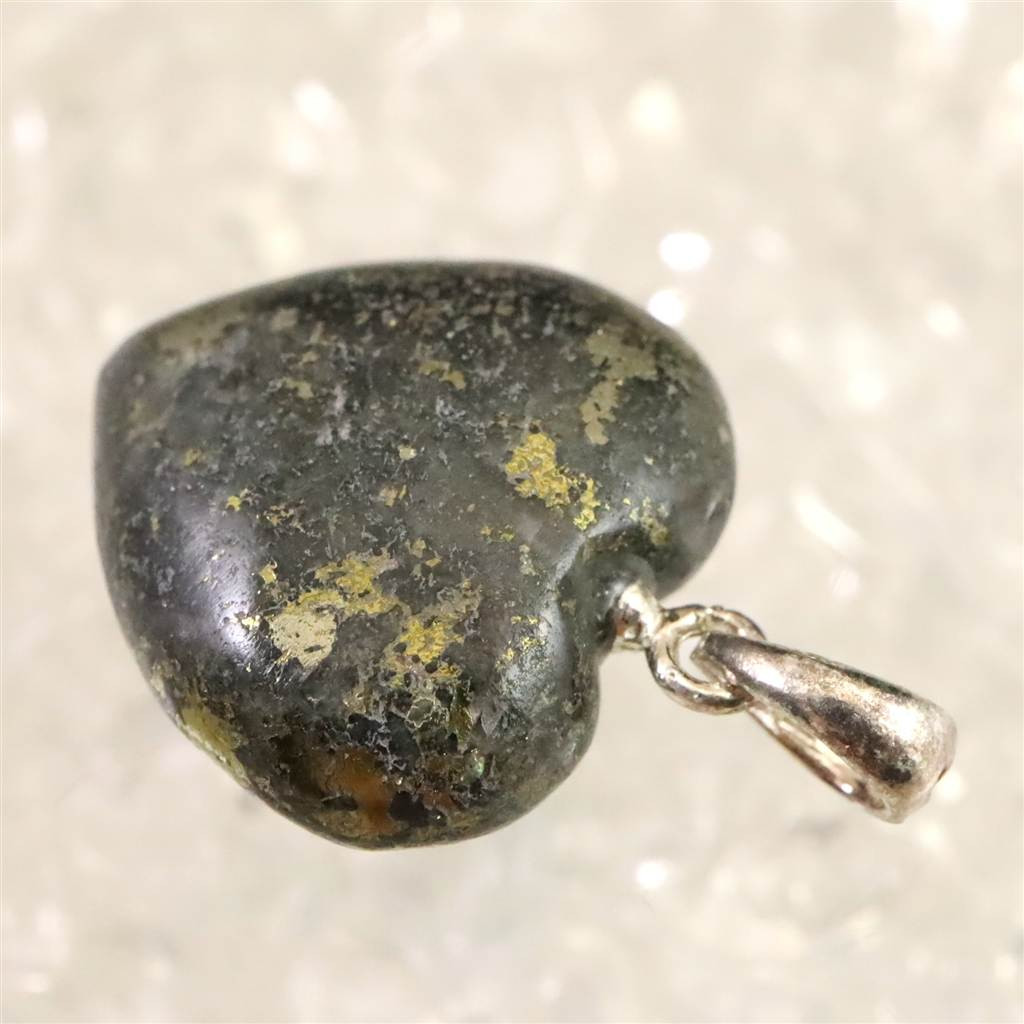 H&E社 ヒーラーズゴールド 15mmハート ペンダント  3.0g #42856