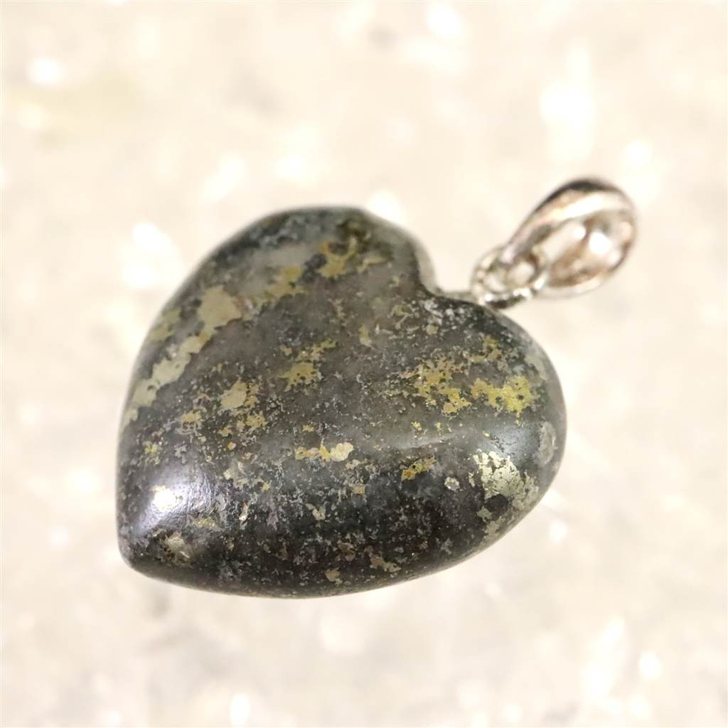 H&E社 ヒーラーズゴールド 15mmハート ペンダント  3.0g #42856