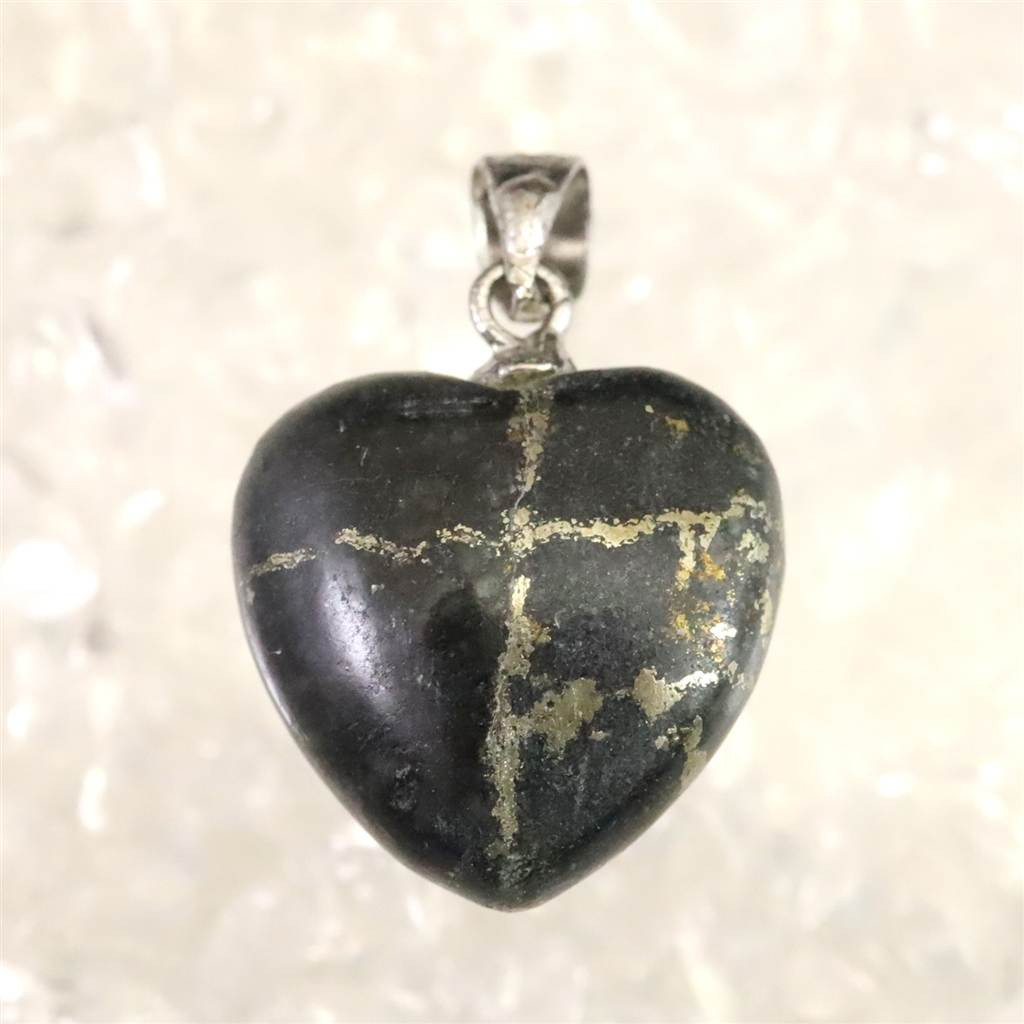 H&E社 ヒーラーズゴールド 15mmハート ペンダント  2.9g #67095