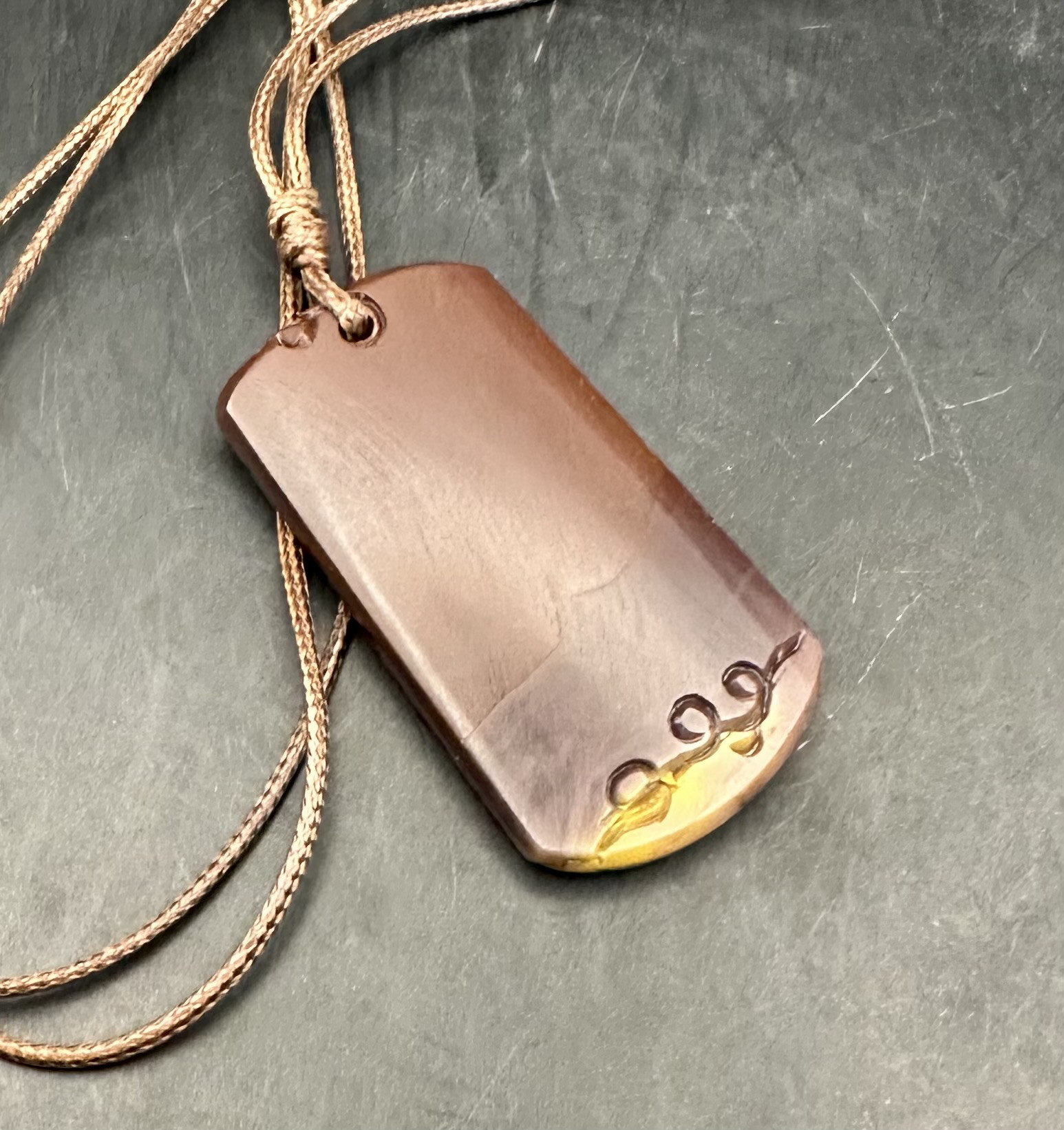 2025.12.18吉祥朱雀　新潟阿賀野産上質碧玉