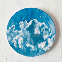 16×23㎝「近所の風景 その1」油彩・原画・サムホールサイズ N 絵画