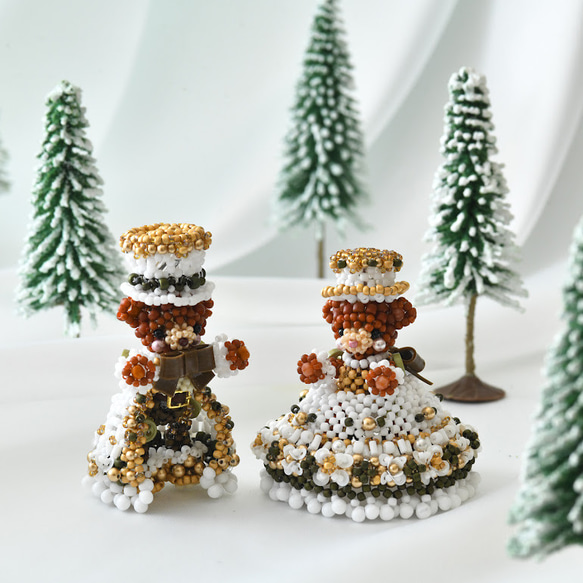 【手作りキット】パーティーテディベア～Millie～ 12枚目の画像