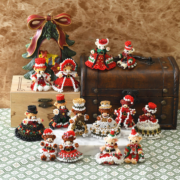 【手作りキット】パーティーテディベア～Theodore～ 15枚目の画像