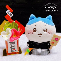 ぬい服 10cm ちいかわ ハチワレ ピクニック衣装 可愛い ぬいぐるみ