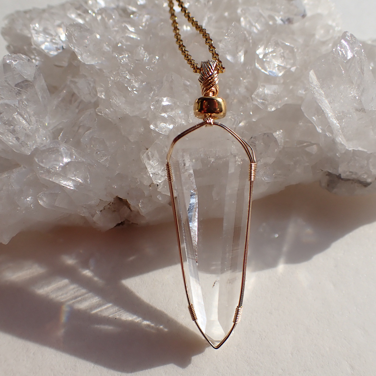 女神巻き®︎コロンビアレムリアンのペンダントトップ