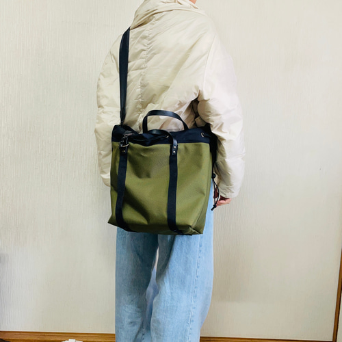 コーデュラナイロン1680の2way ショルダートートバック トートバッグ