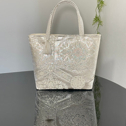 帯リメイクバッグ 桜さくら Mサイズ 和装バッグ 帯バッグ トートバッグ