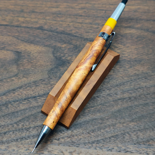 PG5カスタム】花梨瘤杢 シャープペンシル No.101 ペン・筆記用具 工房