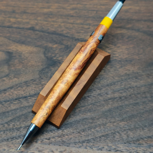 PG5カスタム】花梨瘤杢 シャープペンシル No.101 ペン・筆記用具 工房