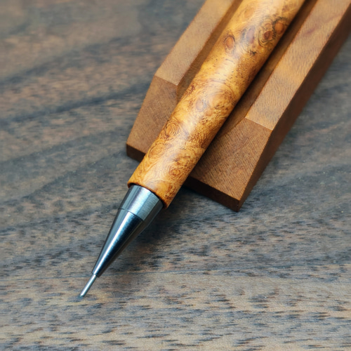 PG5カスタム】花梨瘤杢 シャープペンシル No.101 ペン・筆記用具 工房