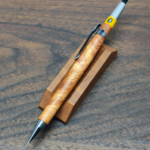 PG5カスタム】花梨瘤杢 シャープペンシル No.101 ペン・筆記用具 工房