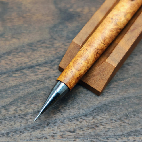 PG5カスタム】花梨瘤杢 シャープペンシル No.102 ペン・筆記用具 工房