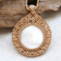 スコレサイトマクラメネックレスmac442天然石エスニックアジアンエキゾチックなアクセサリー 11枚目の画像