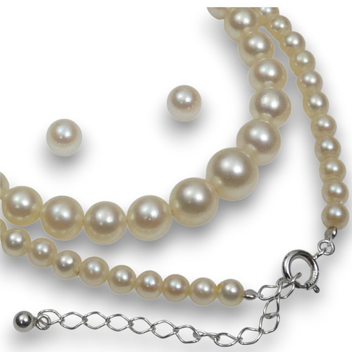 アコヤ本真珠　ネックレス、イヤリング、リング 楽天市場】パール ネックレス イヤリング リング 3点 セット アコヤ 本