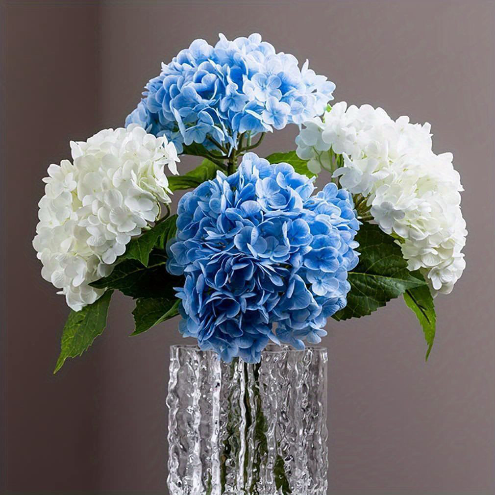 アートフラワー 造花 あじさい おしゃれ インテリア アレンジメント アレンジ 一輪 3個 リアルタッチ人工ハイドランジ