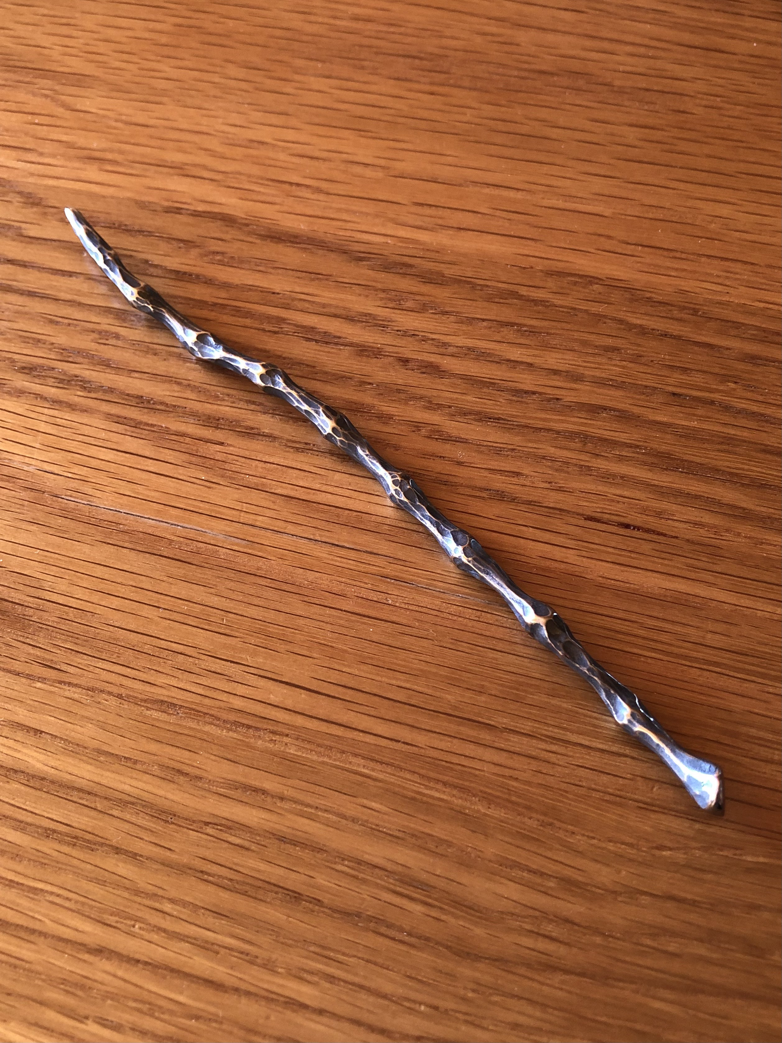 titanium hair sticks “magic wand” 2 純チタン製魔法の杖の簪 かんざし ヘアスティック