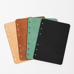 システム手帳ペンホルダーリフィル　イタリアンレザー　ハンドメイド システム手帳用 ペンホルダー リフィル 革 イタリアンレザー【4色