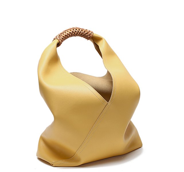 【累計300個以上販売】日本製 ！今人気の牛革高級ハンドバッグ通勤通学バッグポーチ袋付き