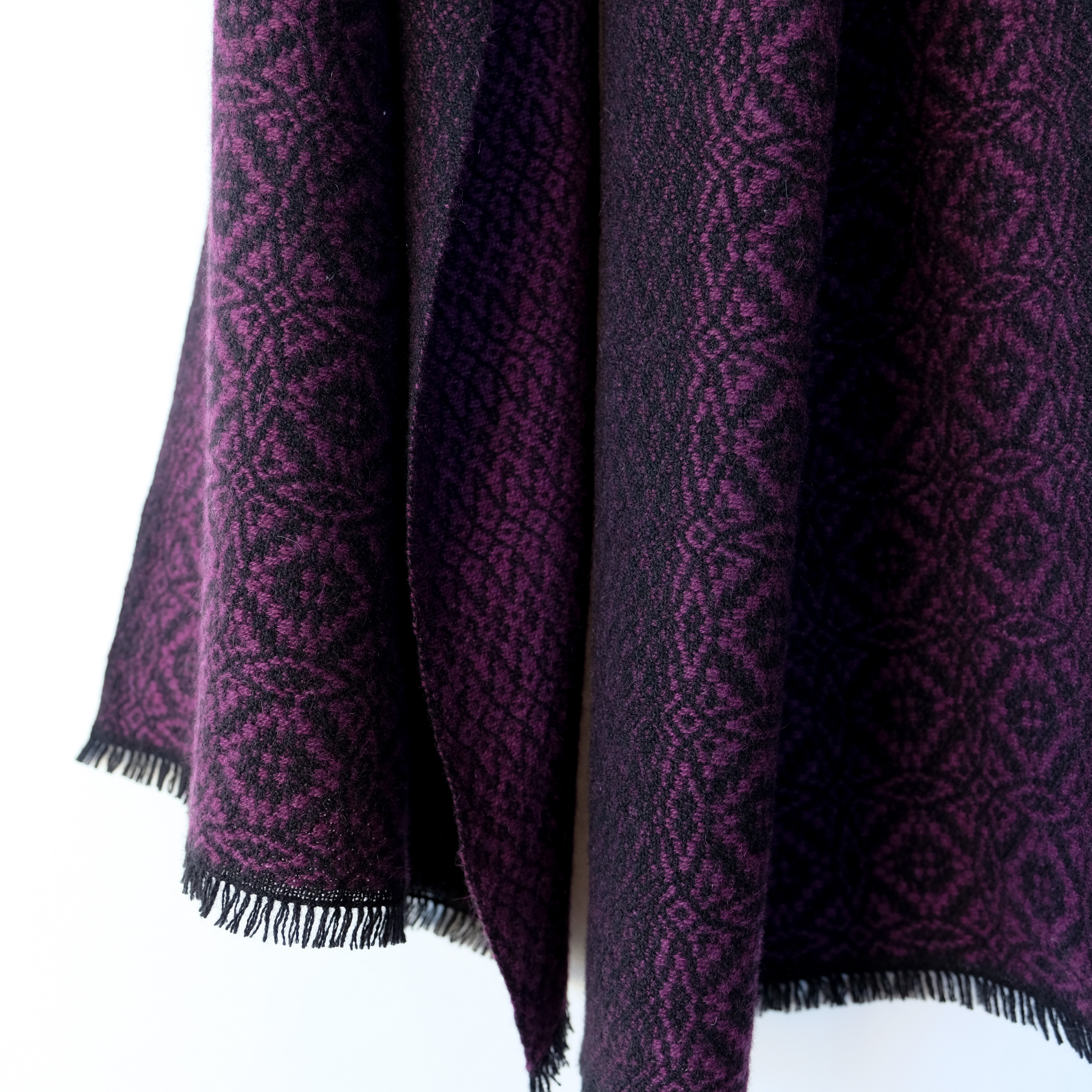 手織りカシミヤ100%ストール【環華＊02】