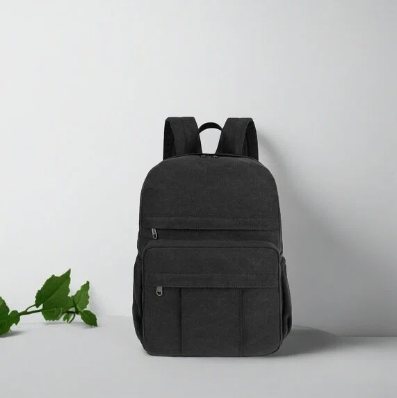 帆布　リュック　2Way帆布　　撥水　バックパック　A4サイズ対応　　リュックサック