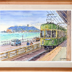 水彩画原画　信州の春 注文制作します 水彩画原画 北信濃の春 ＃460 | iichi 日々の暮らしを