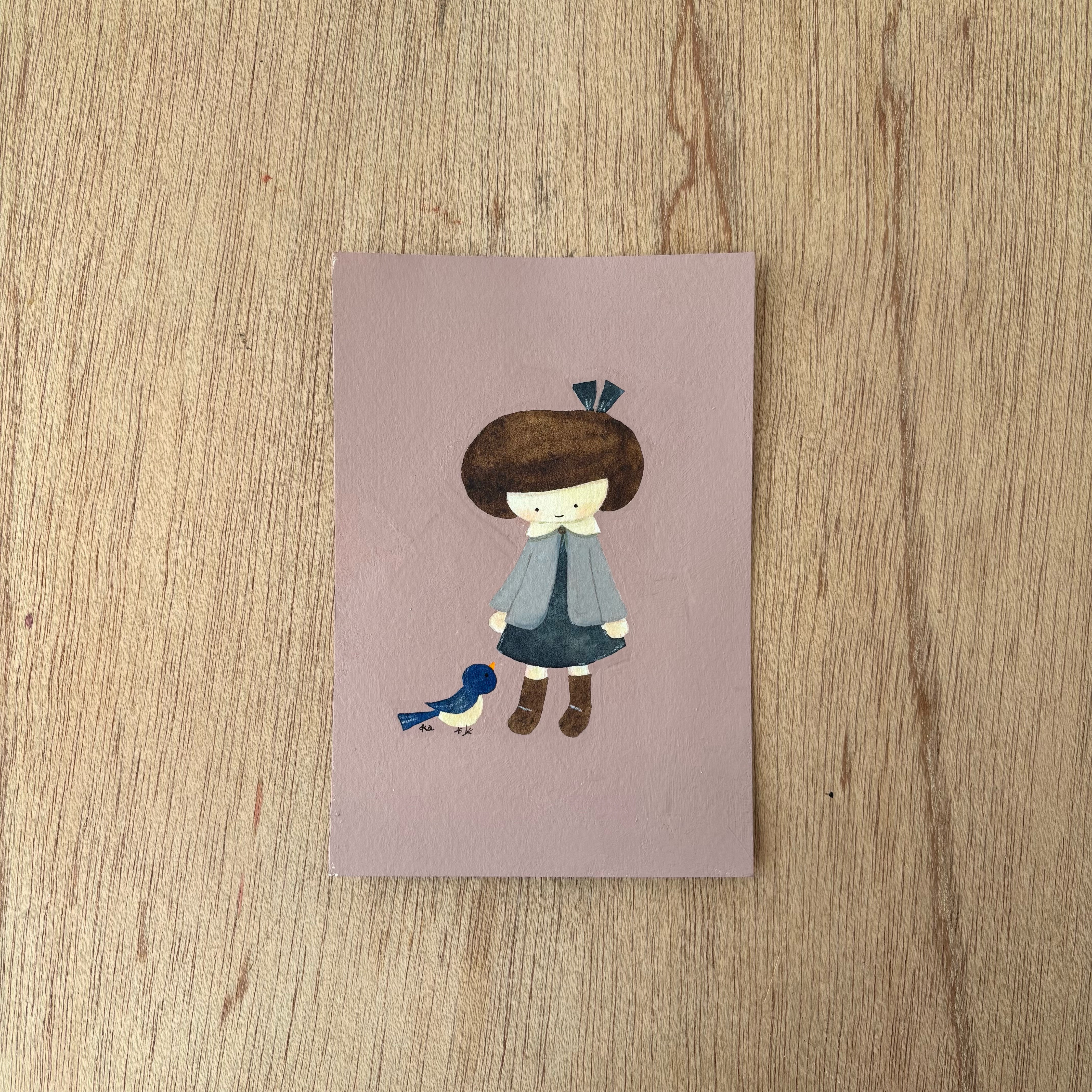 「small bird」原画　送料無料