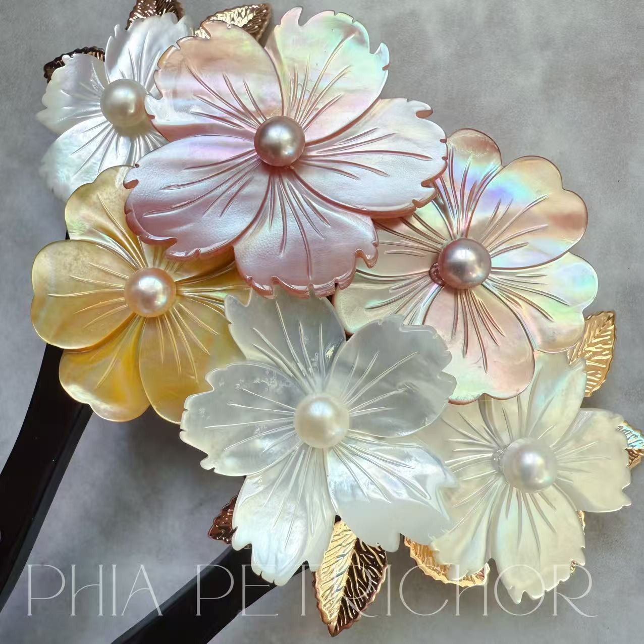 簪 和 K24GP 桜 かんざし バチ型 パール 簪 着物 髪飾り 留袖 着物 成人式 結婚式 卒業式