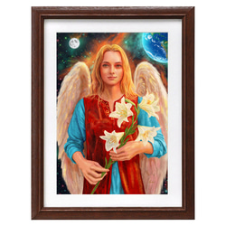 大天使アリエル 絵画 エクタ・マコト 通販 4255364｜Creema(クリーマ)