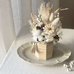 スプレーバラのナチュラルカラースワッグ】ドライフラワー スワッグ