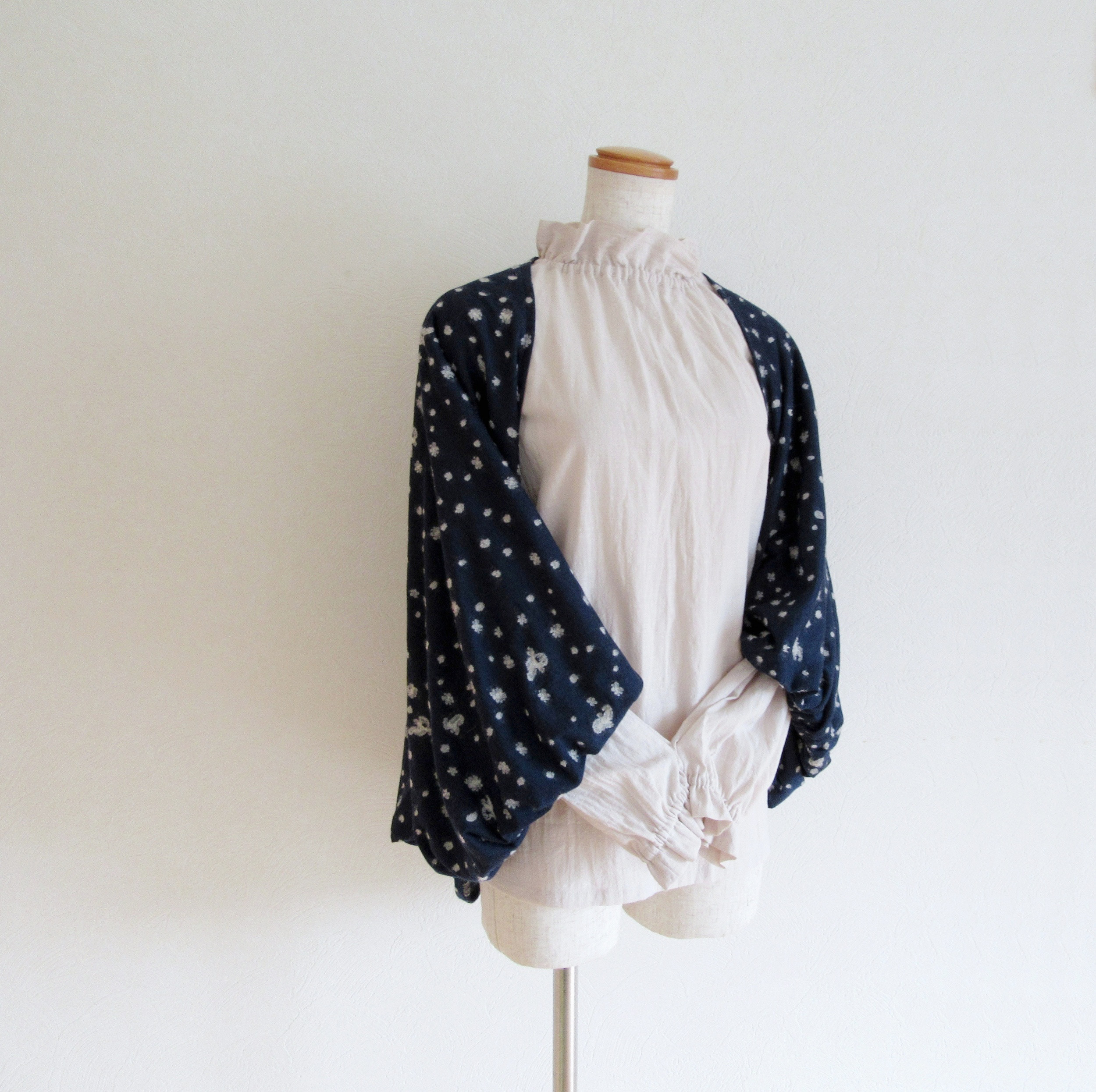 おばけちゃん* バルーンスリーブポンチョ