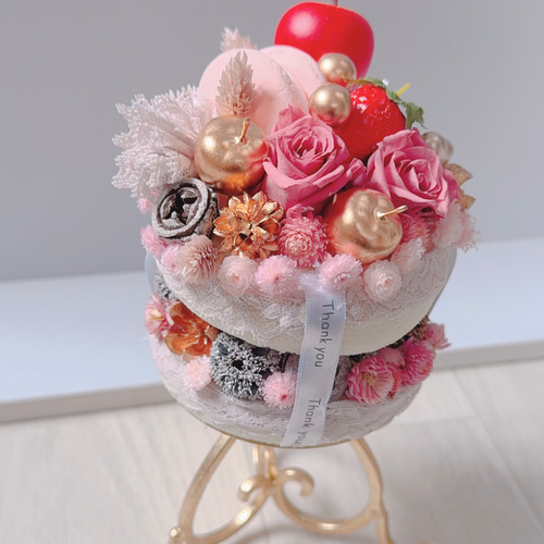 ❤️SALE❤️プリザーブドフラワーフェイクケーキアレンジ その他素材