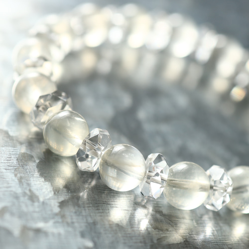 ☆プレミアムブレス☆…☆スリランカ産：オーソクレース（天然