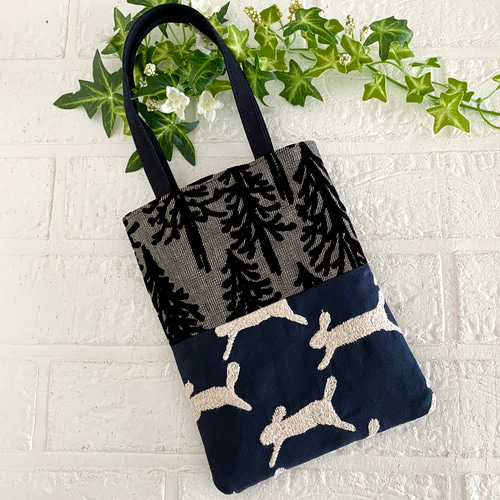 ミナペルホネン パッチワーク ブックバッグ minaperhonen エコバッグ