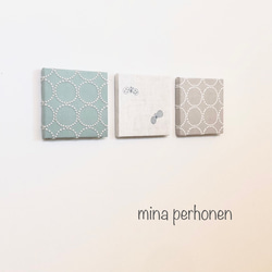 mina perhonen ミナペルホネン ファブリックパネル 3点セット