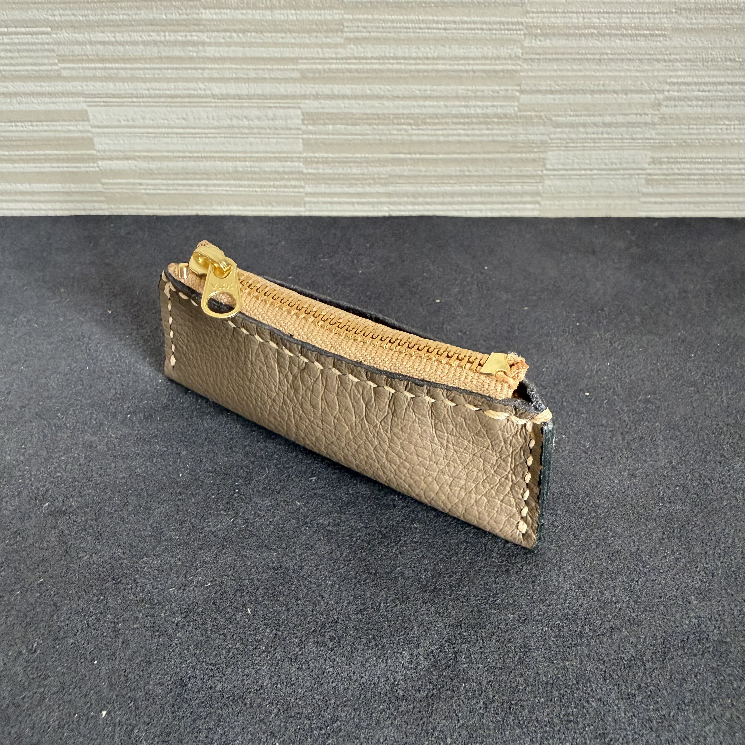 本革レザー印鑑ケース 牛革【手縫い・ハンドメイド品】 MP49 4,960円