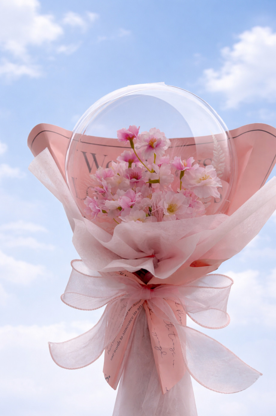 韓国バルーンフラワーブーケ♡卒業式花束