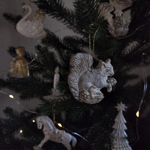 2025年クリスマスオーナメント スワン 立体・オブジェ Kodoniwa 通販