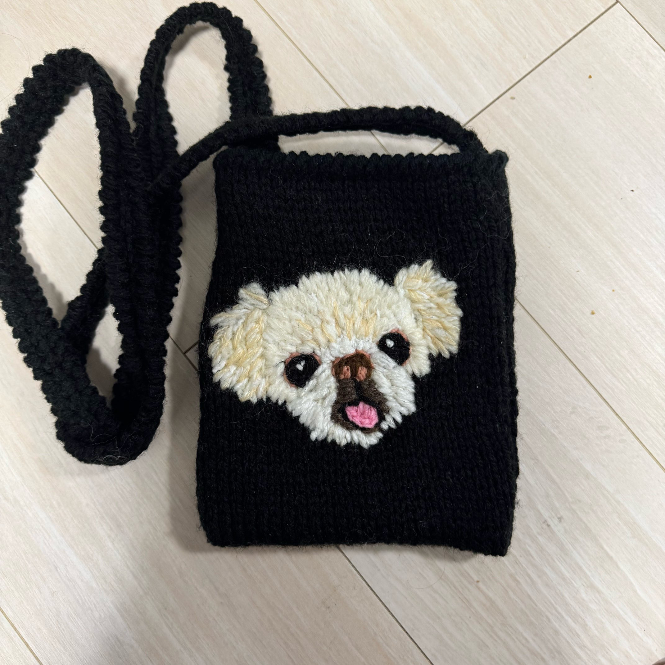 オーダーメイド　わんこのお散歩ポシェット