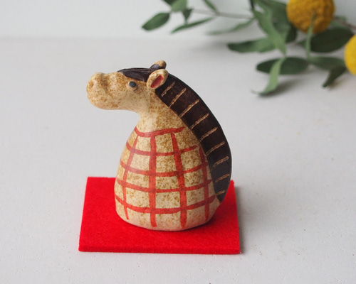 2026年 干支 午 馬 オブジェ ミニサイズ A その他置物 studio claynote